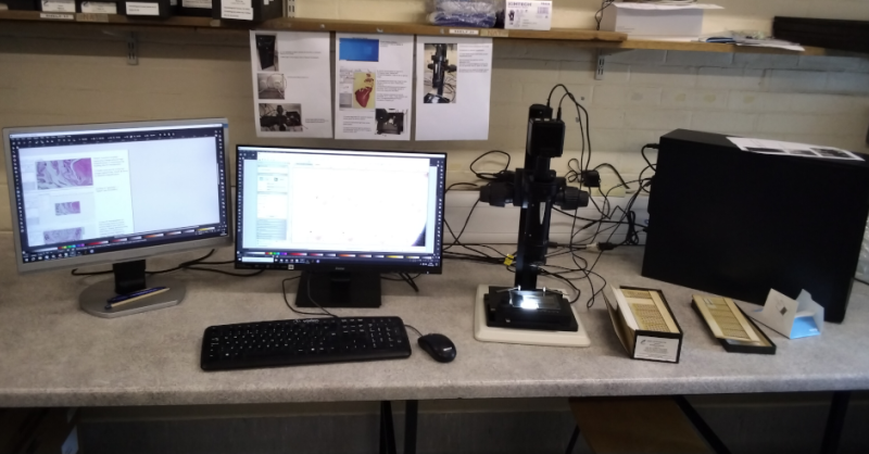 Scope camera workstation Scope camera workstation
